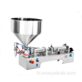 अर्ध-स्वचालित तरल भरने वाला पेस्ट क्रीम भराव मशीन